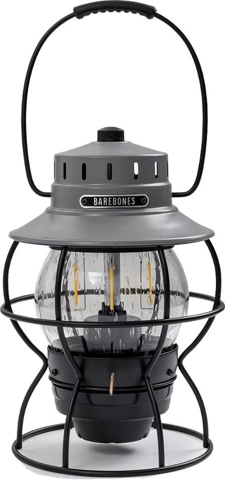 Barebones Railroad Lantern grijs