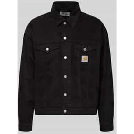 Jeansjack met labeldetail Model 'EVERSON'