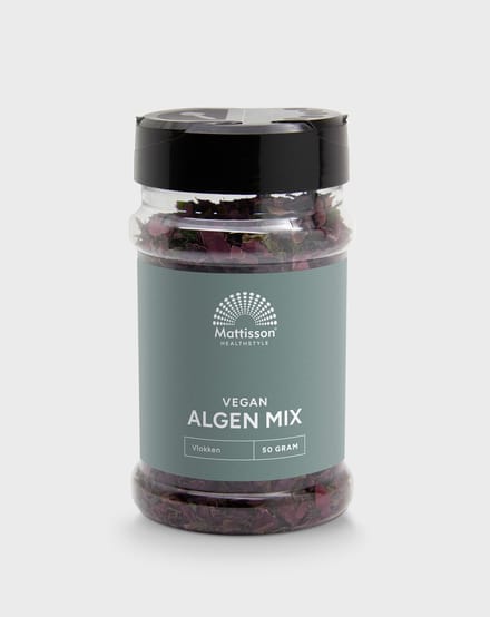 Mattisson - Absolute Algenmix - Dulse, Nori en Ulva Algen Vlokken - 60 Gram