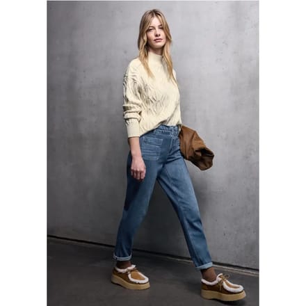 Paperbag jeans in Loose Fit