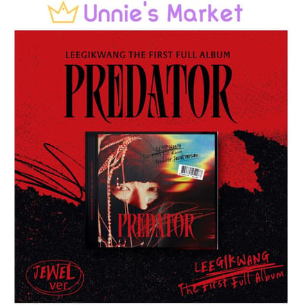 Lee Gikwang(SURLIGNER) Predator Jewel Ver./ 1er Album 1EA black