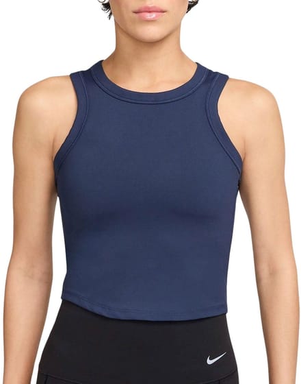 Nike One Fitted Dri-FIT Cropped Tanktop Dames - Maat L