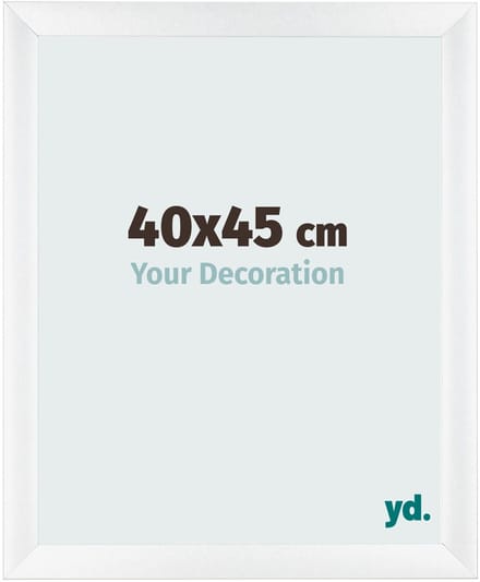 Your Decoration - Fotolijst 40x45 cm - MDF - Wit Mat - Pisa