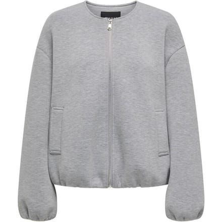 Regular Fit sweatjack met viscose-aandeel model 'ELLIE'