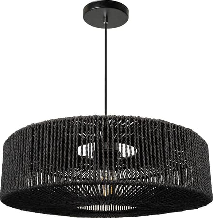 Toolight App1484-1C Plafonnière Zwart 40X40X12,5Cm