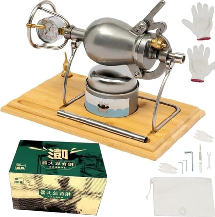 Popcorn Maker - Maïs Popper - Snacks Maken - Roestvrij Staal - 520ml Capaciteit - Zilver