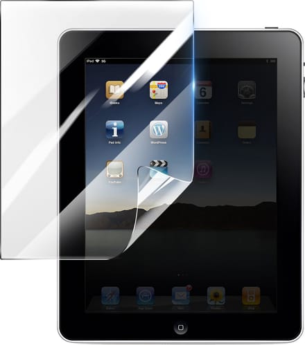3mk, Geschikt voor iPad 1, Schokbestendige Hydrogel Screenprotector, Transparant