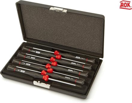 AOK 8 Delige Professionele Precisie Schroevendraaierset Philips - Plat