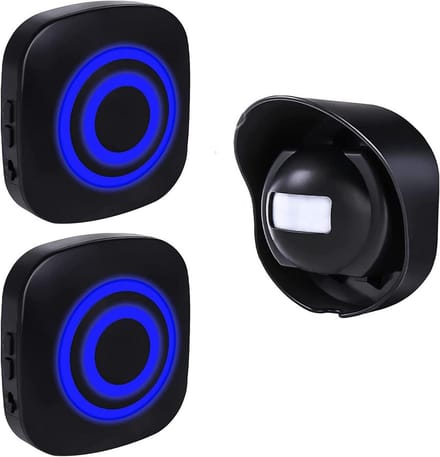 Draadloos Bewegingsmelder Alarmset met Plug-in Ontvanger en PIR Sensor
