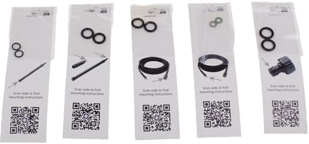 Nilfisk Afdichtingsring O-ring set van hogedrukslang E1303, D1304XTRA 128500292