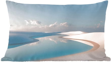 Sierkussens - Kussentjes Woonkamer - 60x40 cm - Duinen - Waterplas - Oneindige rust