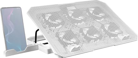 DD® Laptop Cooler - Laptop Standaard - Laptopkoeler - 33x3x25cm - Wit