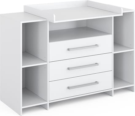 Vicco Oskar Commode – 143 x 100 cm XL met laden Wit