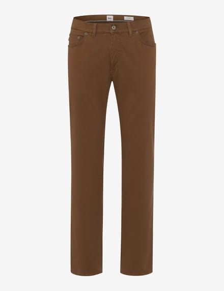 Brax Heren Jeans  Style COOPER, bruin, maat 33/30