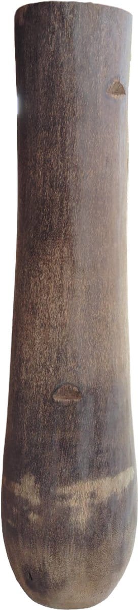 PTMD Jamez Natural Palm Wood Pot Round XL