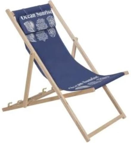Madison beachchair Hyba Blue ocean sunrise