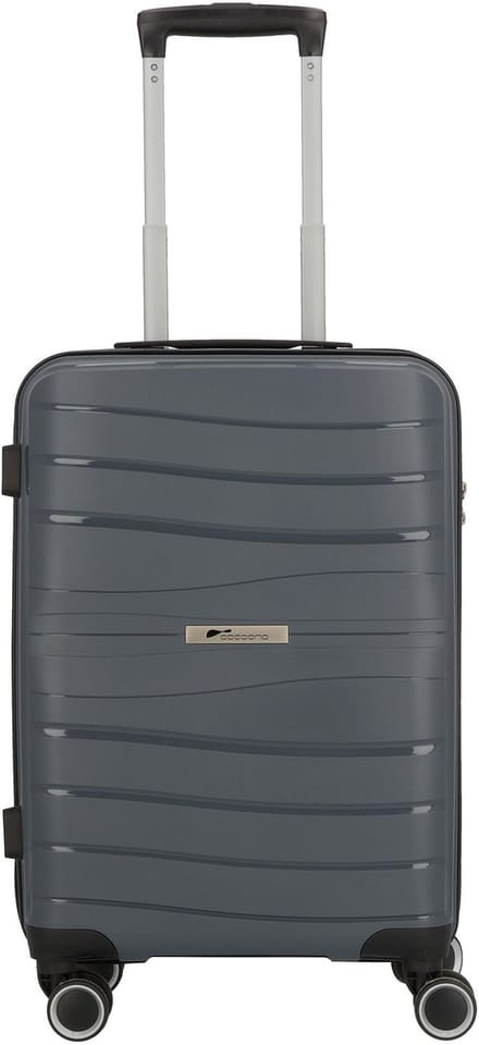 cocoono Leon 4 wielen Cabinewagen 55 cm - Harde bagage - TSA slot - anthrazit