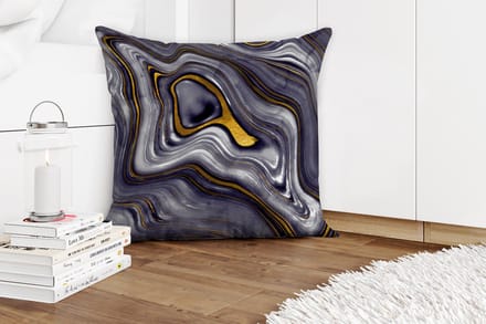 Sierkussens - Kussentjes Woonkamer - 60x60 cm - Stenen - Agaat - Geode - Marmer
