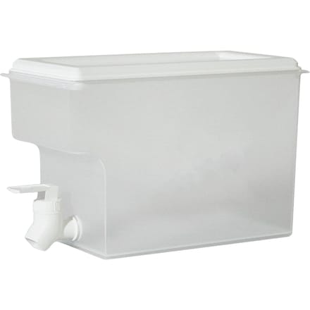 Koude ketel Watercontainer Drankdispenser met kraan Koelkast IJskoude ketel Thuis Groot wit