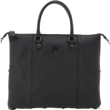 Gabs Leren Schoudertas G3 Plus TG Bull Black Shoulder Bag Nero Zwart