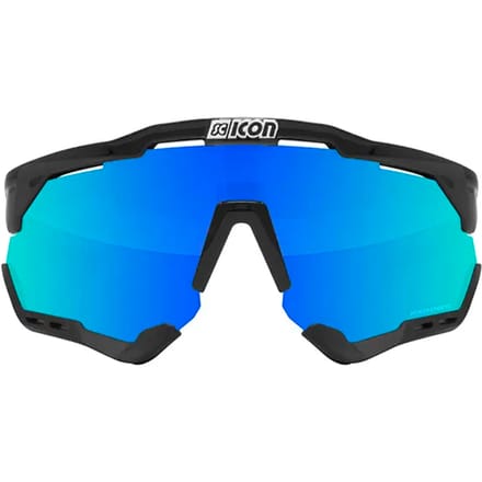 Zonnebril Scicon aeroshade xl scnpp verre multi-reflet bleues