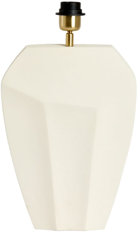 Light & Living - Lampvoet CORDOBA - Wit - 26x12x38 cm