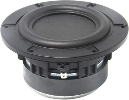 Boekenplank Speaker - Hifi Speaker - Thuisbioscoop Geluid - Volledig Bereik - 4 Inch - Zwart