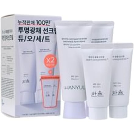 HANYUL - White Chrysanthemum Radiance Suncream Special Set 4 pcs