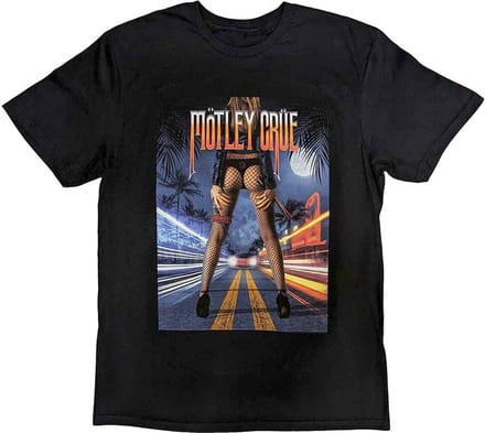 Motley Crue - Miami Heren T-shirt - S - Zwart