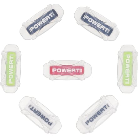 Pack de 7 amortisseurs de vibrations de tennis pour raquette de tennis Pack of 7 white