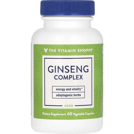 The Vitamin Shoppe, Complexe de Ginseng, 60 Gélules Végétales