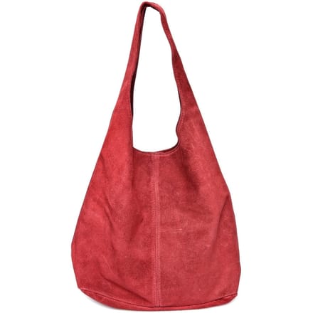 Anna Luchini Rood Rundleer Tas