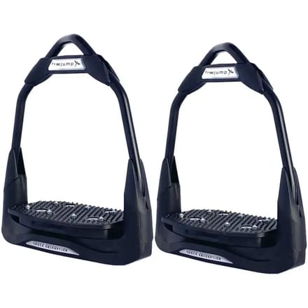 Paardenstijgbeugels Freejump Air’s Full Black (plancher 0° œil 30°)