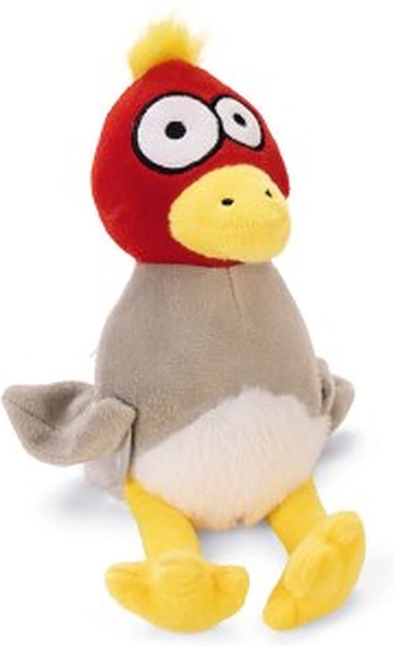 Beeztees Vogel Dodo - Hondenspeelgoed - Pluche - Grijs - 27x10x10 cm