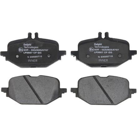 Remblokset DELPHI LP3857, achter