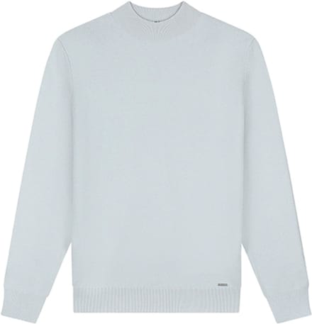 Malelions Knitted Mockneck Sweater