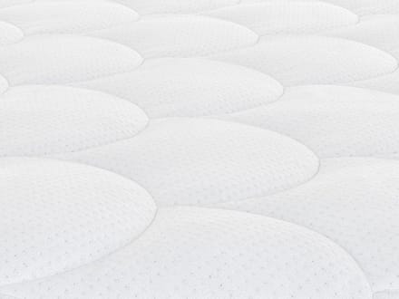 Vente-unique Set bedbodem + matras met pocketveren en geïntegreerd dekmatras CANTERBURY van YSMEE - 140 x 190 cm