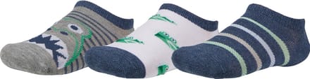 iN ControL 3pack jongens sneakersokken - maat 35/38