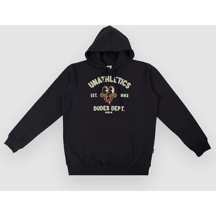 The Dudes Unathletics Dept Classic Hoodie zwart