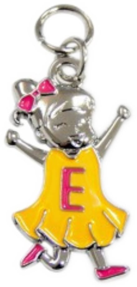 Bedeltje - E - Meisje - Charms for you