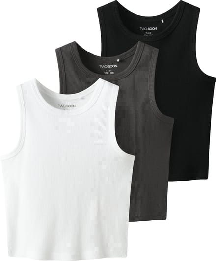 NAME IT - TKFRIX 3P SL SLIM SHORT TOP NOOS - Meisjes - Blouses
