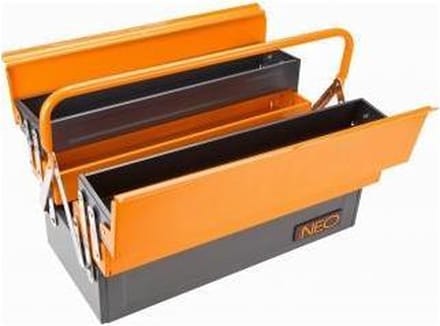 NEO - Gereedschapskoffer - 45 x 20 x 21 cm - Metaal - 25 Jaar Garantie