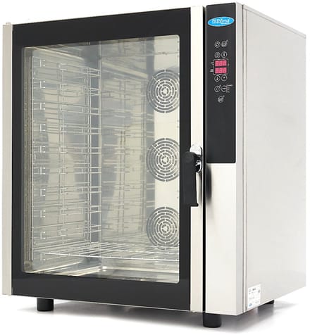 Combisteamer 10 Bakken (1/1 GN / 60 x 40 cm) Digitaal Display 400V