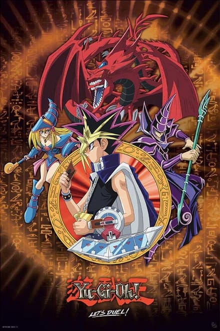 Poster Yu-Gi-Oh! - Yugi Slifer And Magician 61x91,5cm