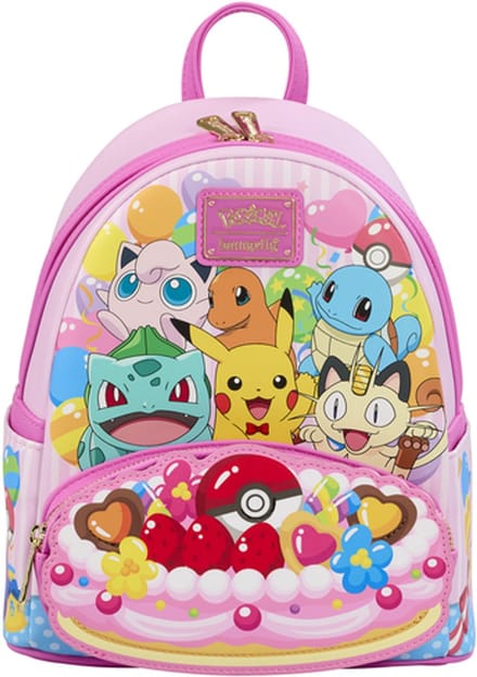 Pokémon Loungefly Backpack Friends Party