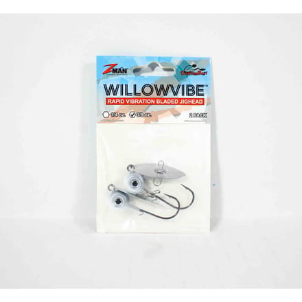 Zman Chatterbait Willow Vibe 3/8 Oz Zinkende Lure Smelt (5988)
