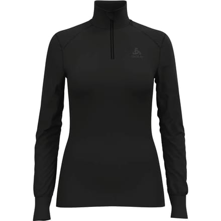 ODLO - Maat M Bl Top Turtle Neck L/S Half Zip Active Warm Thermoshirt Dames