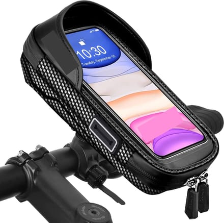 Stuurtas Fiets Telefoonhouder Waterdicht Touchscreen 7 inch 360 Rotatie