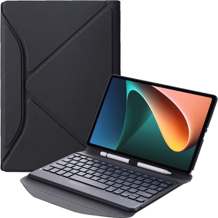 Lenovo Tab M10 Plus Gen 3 (10.6) Hoes met Bluetooth Toetsenbord Zwart