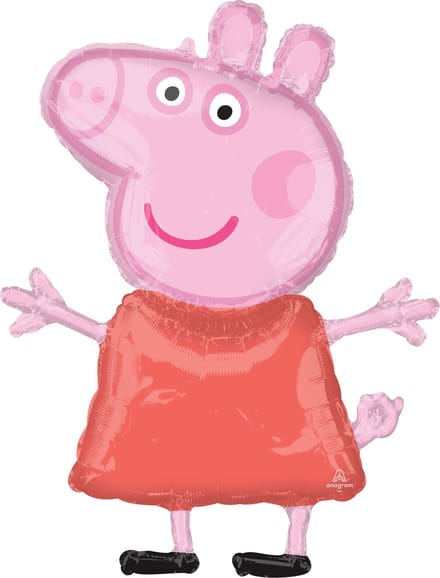 Amscan Ballon Super Shape Pegga Pig 63 X 81 Cm Folie